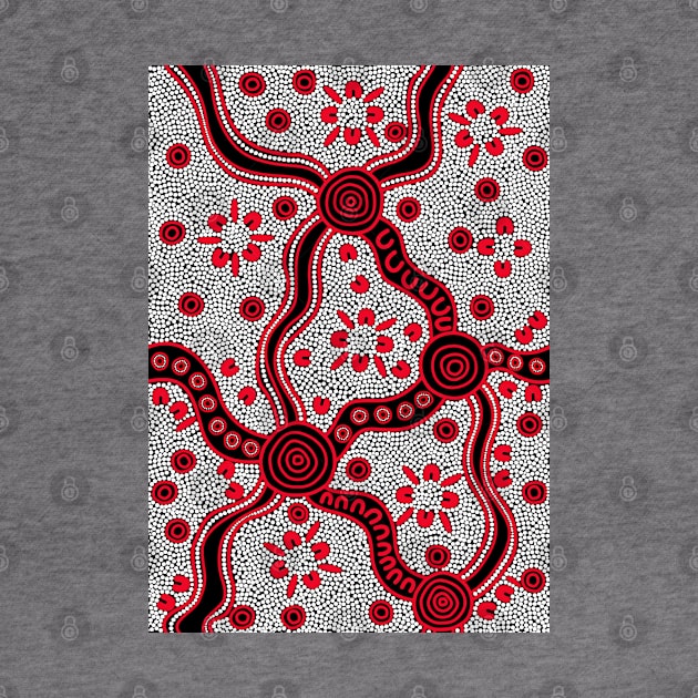 Aboriginal Art - Highlands by hogartharts